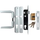 Elzett portálzár szett fehér (3986814)