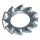 Fogazott alátét M5 (50786)