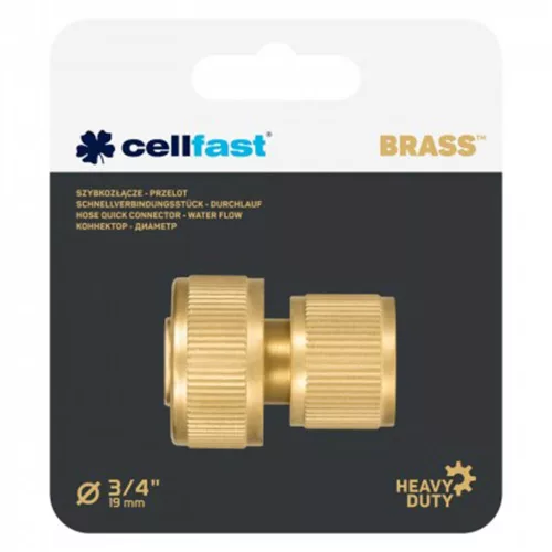 Cellfast Brass Line réz gyorscsatlakozó 3/4" (52-835)