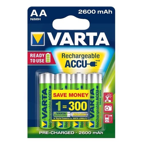 Varta akkumulátor ceruza R2U 2600mAh AA (5716101404)