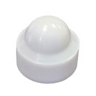 Takarósapka hatlapú anyához csavarhoz M6 fehér (57813)