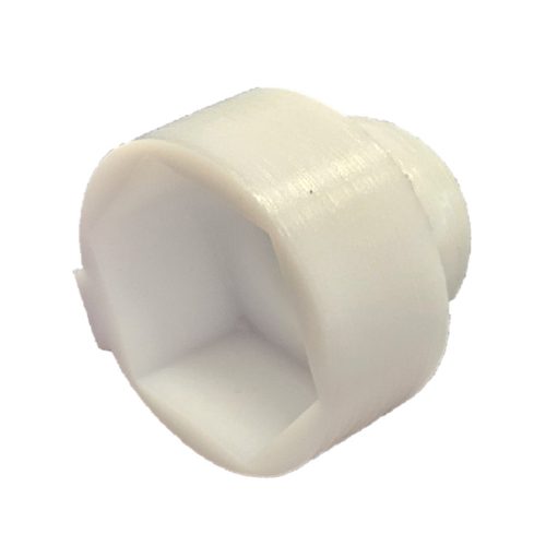 Takarósapka hatlapú anyához csavarhoz M6 fehér (57813)