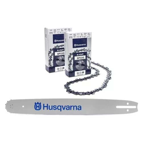 Husqvarna SP33G vezető + 2 lánc (593-14-05-02)