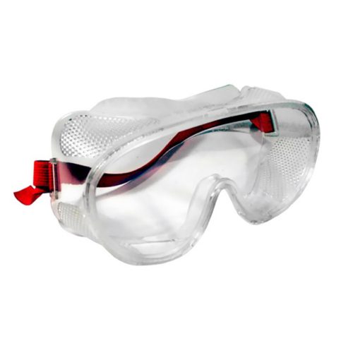 Védőszemüveg műanyag oldalszellőző (6012010)