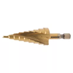   Raider lépcsősfúró spirál 6-30mm HSS-TIN 1/4" hex (6113341)
