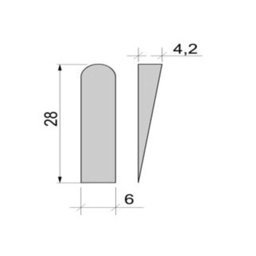 Fugaék 0-4,2 mm (200db) (6116987)