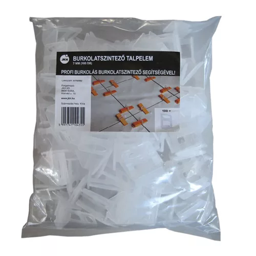Burkolatszintező talpelem 3mm 100db (ékes) (6116995)