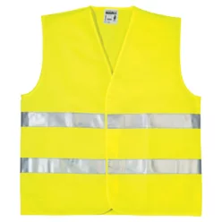   Oxford keresztcsíkos jól láthatósági sárga mellény (Méret:M) (70200OXF)