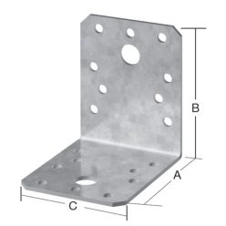 Vormann derékszög lemez 50x50x35mm (70921000)