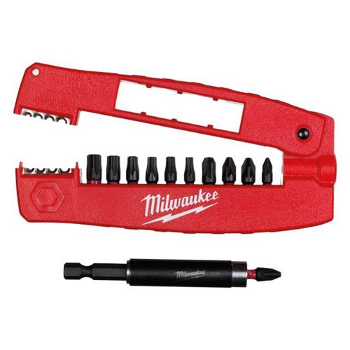 Milwaukee V2 Shockwave Impact Duty 12 részes bit készlet (4932430910)