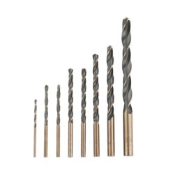   Ingco csigafúró készlet 8 részes 2-8 mm HSS hengeres (AKDB0801)