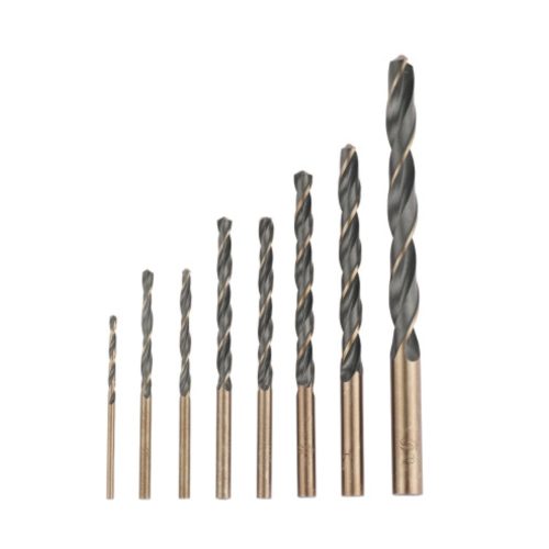 Ingco csigafúró készlet 8 részes 2-8 mm HSS hengeres (AKDB0801)