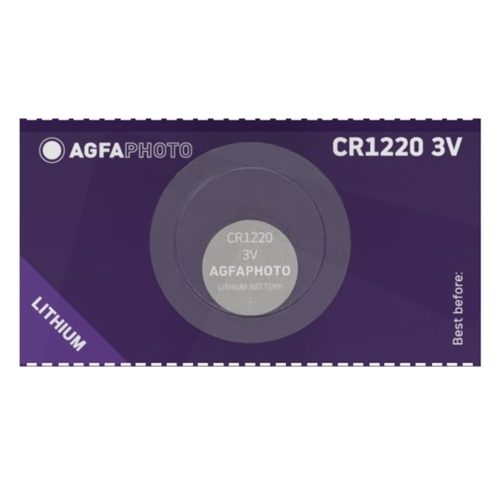 Agfa Photo Lithium Gombelem CR1220 (APCR1220B5)