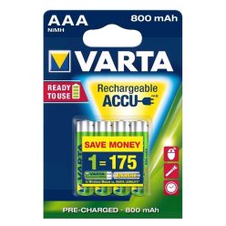 Varta akkumulátor mikro R2U 800mAh AAA B4 (AVAAA800R2UB4)