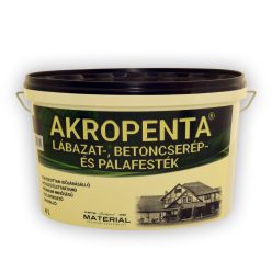 Akropenta lábazat-, betoncserép- és palafesték fehér 4L