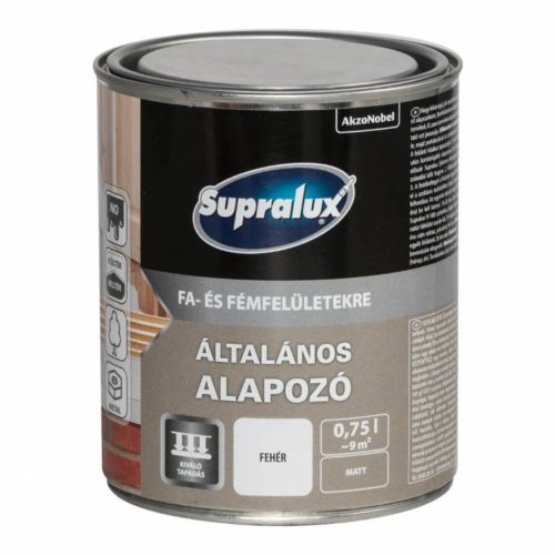 Supralux általános alapozó fehér 0.75L