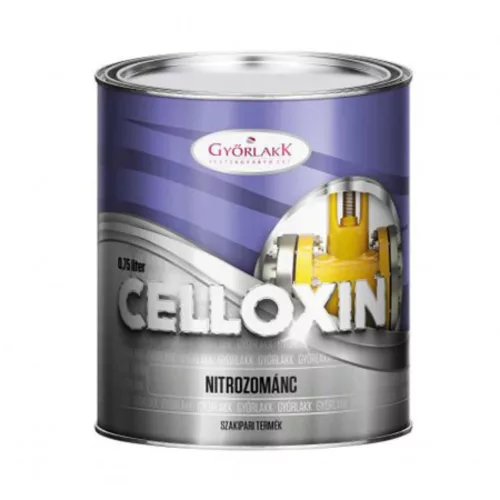 Celloxin nitrozománc matt fekete 304 0.75L