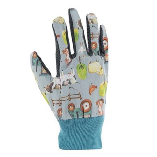 Ramda gyerek kesztyű farm kék 7-8 éveseknek