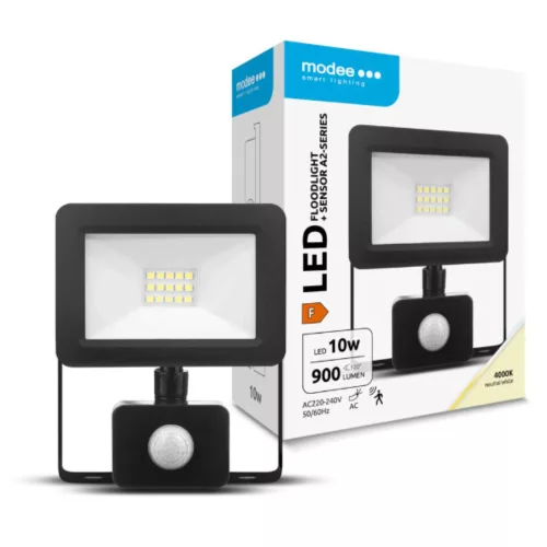 Modee LED Reflektor A2-series + Sensor 10W 120° 4000K 900 lumen (ML-FLS4000K10WSA2N)
