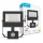 Modee LED Reflektor A3-series + Sensor 20W 120° 4000K (ML-FLS4000K20WSA3N)