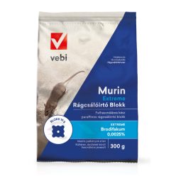 Vebi Murin rágcsálóirtó blokk 300g (IRMUE300VBBF)