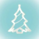 Home KID 412 LED-es karácsonyfa ablakdísz