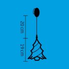 Home KID 412 LED-es karácsonyfa ablakdísz