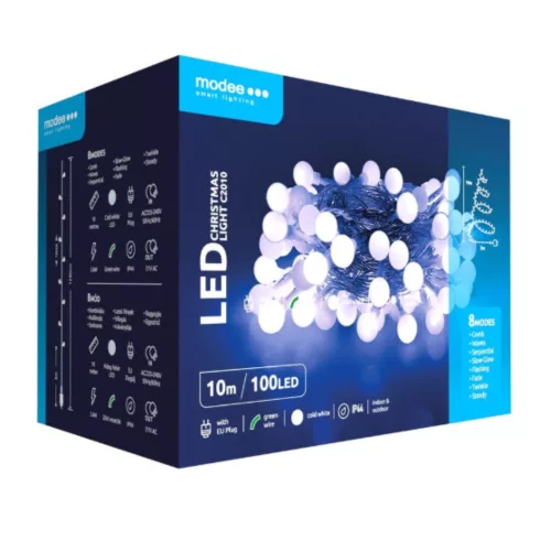 Modee Karácsonyi LED Füzér Berry Plastic (ML-C2010)