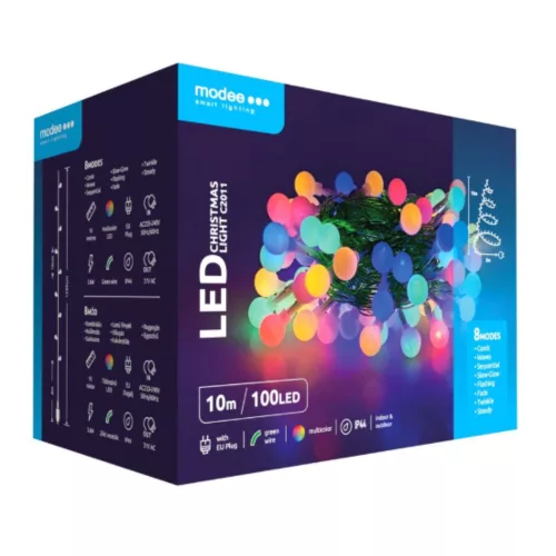 Modee Karácsonyi LED Füzér Berry Plastic (ML-C2011)