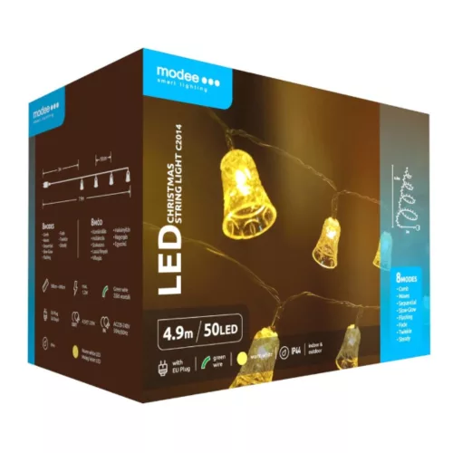 Modee Karácsonyi LED Füzér Plastic Adapteres C2014 (ML-C2014)