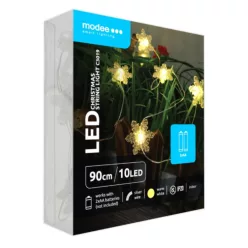Modee Karácsonyi LED Füzér Dekor Elemes C3019 (ML-C3019)