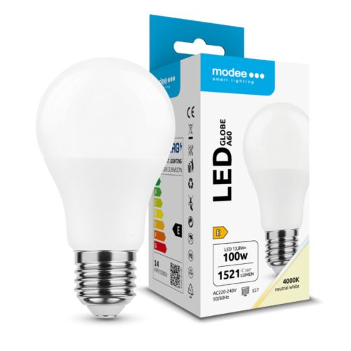 Modee Lighting LED Izzó Globe A60 13,8W E27 4000K (ML-G4000K13,8WE27N)