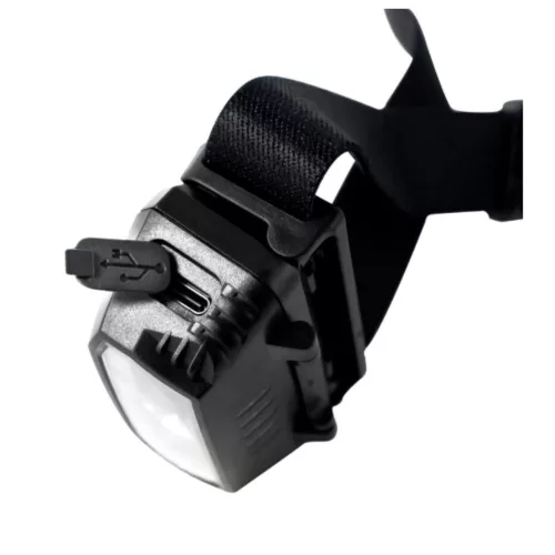Technik Fejlámpa H15 akkumulátoros XTE LED + USB Type-C 300 lumen (MT-H15)