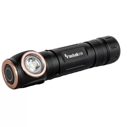 Technik Fejlámpa L10 +1x18650 2600mAh SST25 + USB-C 1000 lumen (MT-L10)