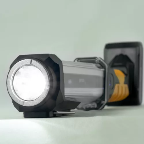 Technik Elemlámpa W50 (akkumulátoros) COB+LED + USB Type-C (MT-W50)