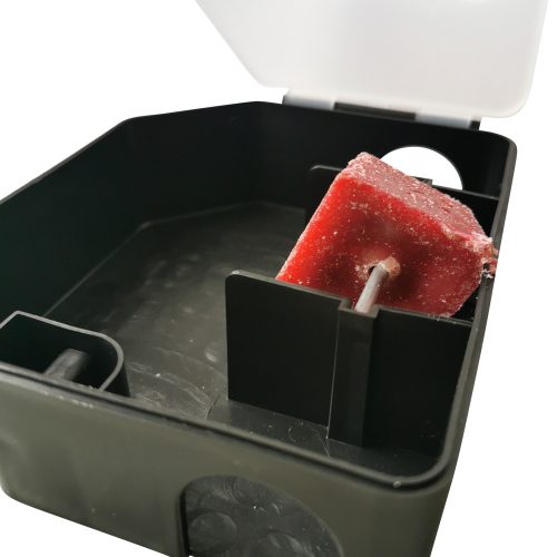 Egérdoboz átlátszó fém nyárssal (MUEDO106ITCI)