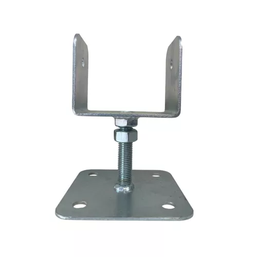 Oszloptartó dűbelezhető állítható 120 mm