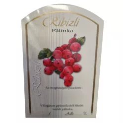 Pálinka címke ribizli 10db/csomag