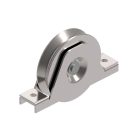 Tolókapu görgő süllyesztett "Y" profilú 80mm