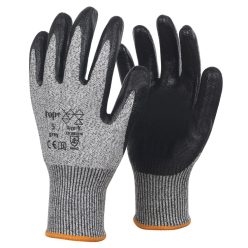   Top 5 nitril mártott kevertszálas vágásbiztos védőkesztyű 9 (TOP_5-9)