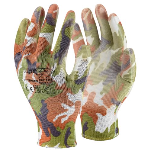 Top Terrain védőkesztyű terepszínű S (TOP_PU_TERRAIN-S)