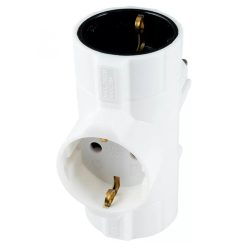 Home T-alakú hálózati elosztó fehér (TPF-26)