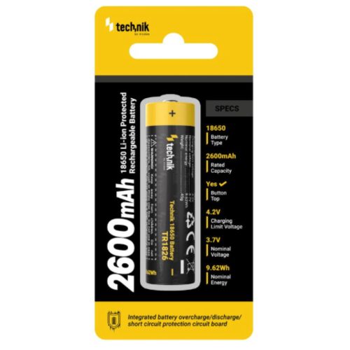 Technik akkumulátor 2600mAh 3,7V (TR1826)
