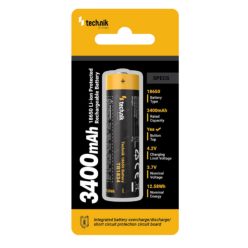 Technik Akkumulátor 18650 3400mAh 3,7V (TR1834)