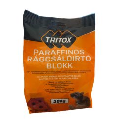 Tritox paraffinos rágcsálóirtó blokk 300g