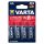Varta Longlife Max Power Alkáli Ceruza Elem AA (VLLMPAA)