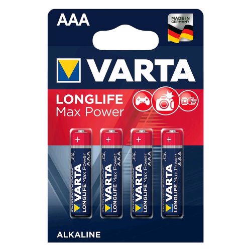 Varta Longlife Max Power Alkáli Ceruza Elem AAA (VLLMPAAA)