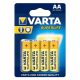 Varta Superlife féltartós ceruza elem AA (VSLAA)