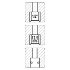 Yato pneumatikus gyorscsatlakozó 1/2" (YT-2395)