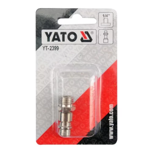 Yato pneumatikus tömlővég 1/4" menetes (YT-2399)